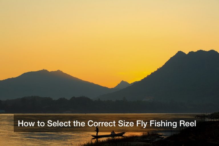 How to Select the Correct Size Fly Fishing Reel